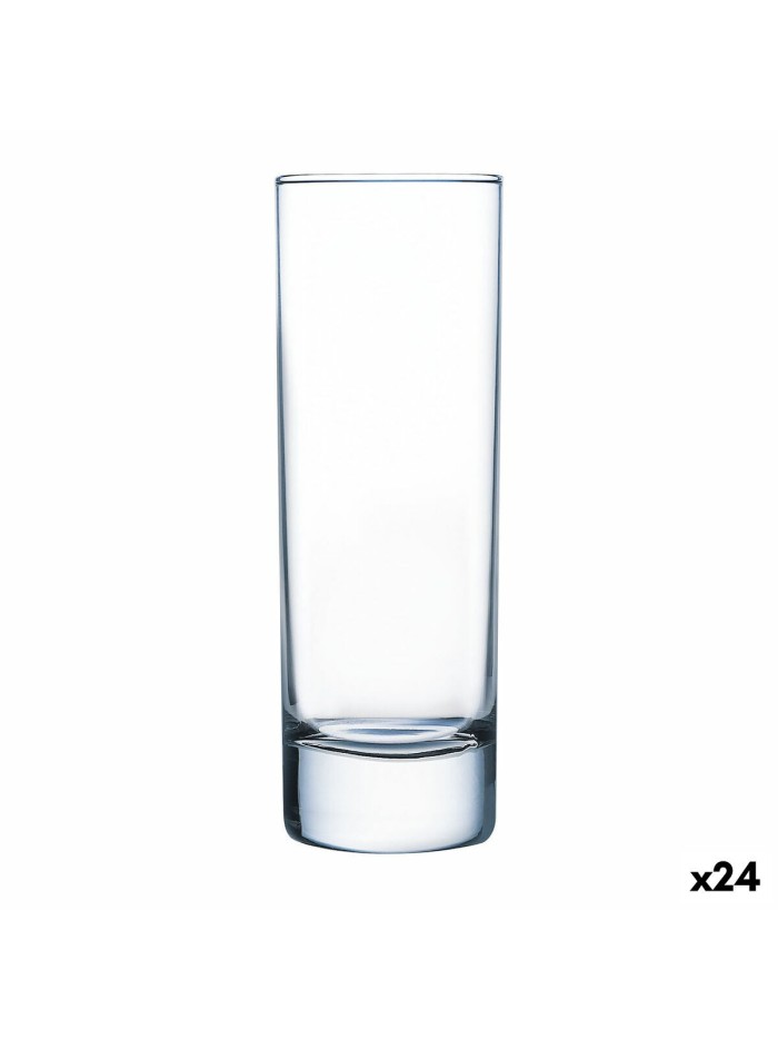 Vaso Luminarc Islande Transparente Vidrio 220 ml (24 Unidades)