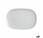 Fuente de Cocina Luminarc Diwali Gris Vidrio 35 x 24 cm (6 Unidades)