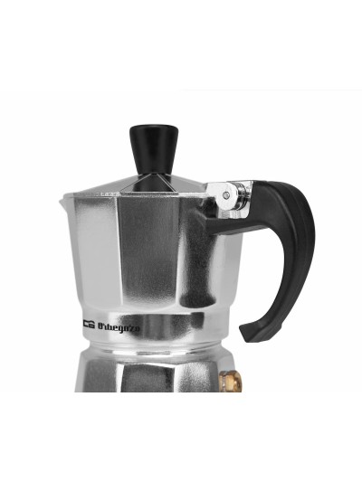 Italian Coffee Pot Orbegozo KF 100  1T Silver Aluminium 1 Cup