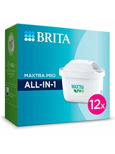 Filtre pour Carafe Filtrante Brita Pro All in 1 12 Unités