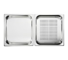 Bandeja para Horno Electrolux E9OOGC23 Acero Inoxidable (2 Unidades)