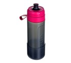 Bouteille avec Filtre de Carbone Brita Fill&Go Active Noir Rose 600 ml