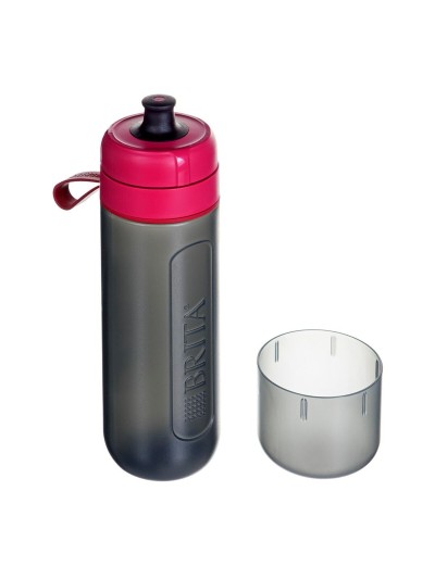 Bottle with Carbon Filter Brita Fill&Go Active Black Pink 600 ml