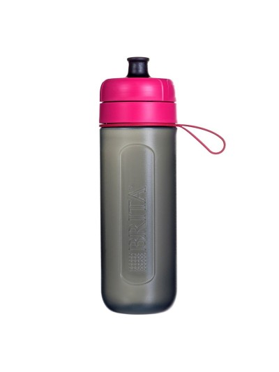 Bottle with Carbon Filter Brita Fill&Go Active Black Pink 600 ml