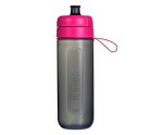 Bottle with Carbon Filter Brita Fill&Go Active Black Pink 600 ml