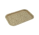 Bandeja Versa Serpentine Metal 32 x 1,5 x 34 cm
