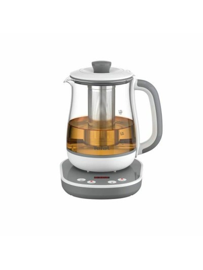Hervidor y Tetera Eléctrica Tefal BJ551B10 Blanco/Gris Acero Inoxidable 1,5 L