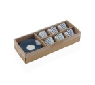 Juego de 6 Tazas de Café Versa Adanna Porcelana