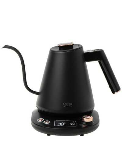 Kettle Adler AD 1349 Black 1100 W 1 L