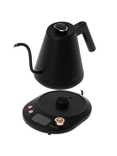 Kettle Adler AD 1349 Black 1100 W 1 L