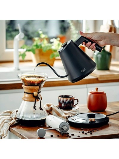 Kettle Adler AD 1349 Black 1100 W 1 L