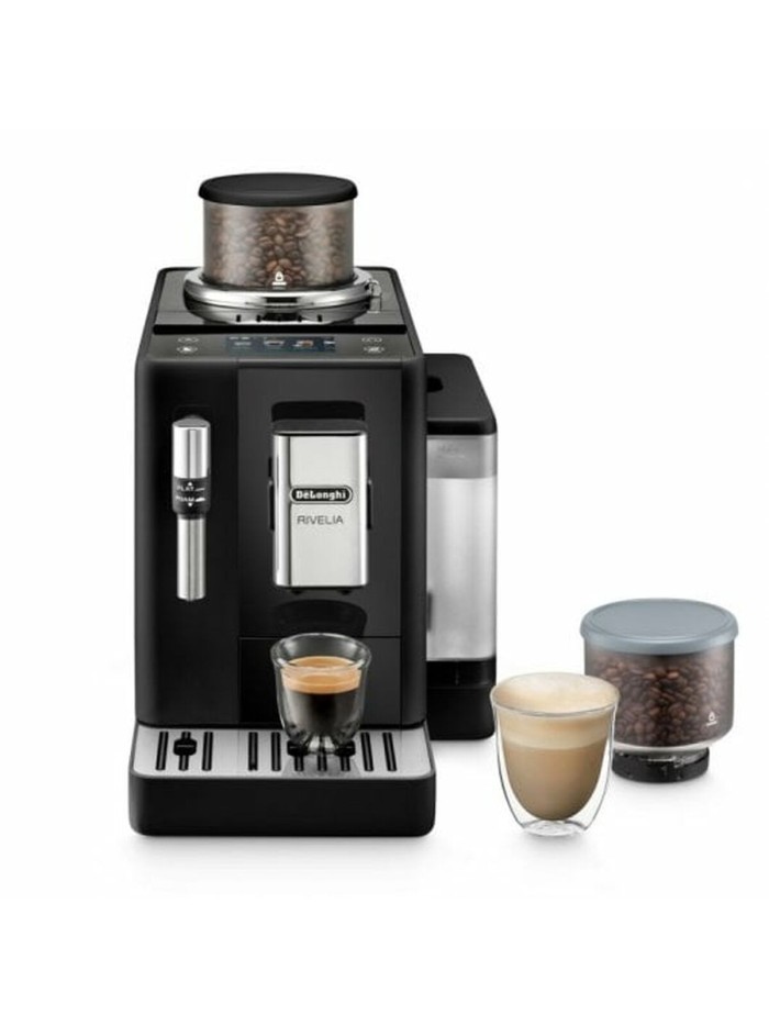 Cafetera Superautomática DeLonghi Rivelia 19 B Negro 1450 W