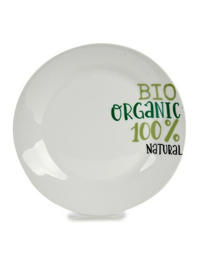 Plato de Postre Porcelana 19 x 2 x 19 cm Ø 19 cm