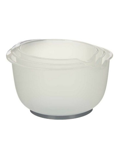 Bol mesureur Gris 2,5 L 2 L 1,5 L polypropylène TPE (3 pcs)