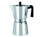 Italian Coffee Pot Valira VITRO 3T Silver Aluminium 3 Cups