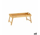 Tray Brown Bamboo 50 x 30 x 21 cm (6 Units)