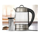 Kettle Black & Decker BXKE2205E Black Transparent Silver Plastic 2200 W 1,7 L