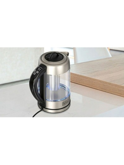 Kettle Black & Decker BXKE2205E Black Transparent Silver Plastic 2200 W 1,7 L