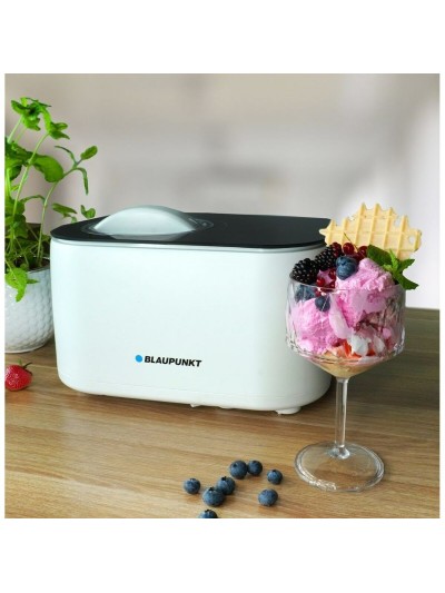 Sorbetière Blaupunkt ICM401 Blanc Noir Acier inoxydable