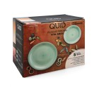 Assiettes Quid Vita Aqua Bleu Céramique 18 Pièces