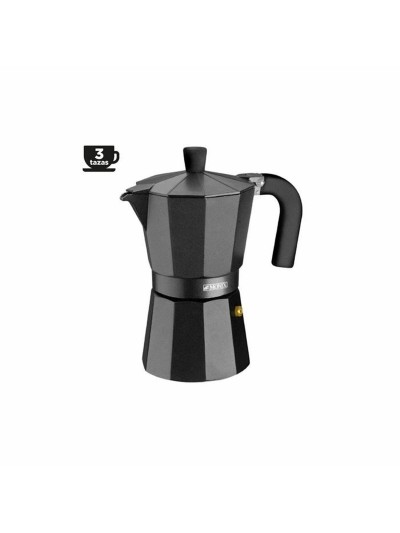 Italian Coffee Pot Monix Black