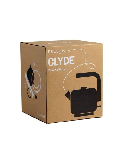 Hervidor Fellow Clyde Negro Silicona Acero Inoxidable 1,5 L