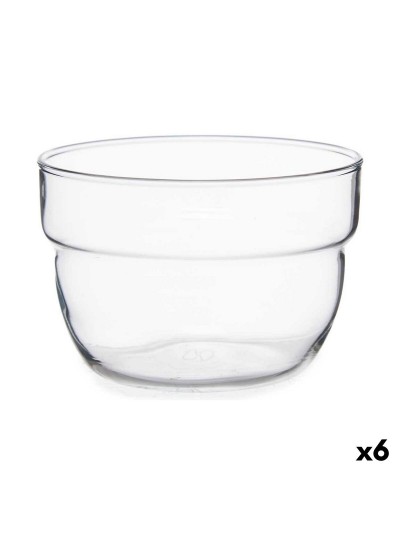 Bowl Motto 6 Units 200 ml Transparent Glass