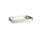 Roasting Tin 32 x 7 x 51,5 cm Silver Aluminium