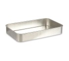 Roasting Tin 26 x 6,5 x 41 cm Silver Aluminium