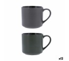 Cup Bidasoa Dark Moon XL Ceramic 540 ml (12 Units)