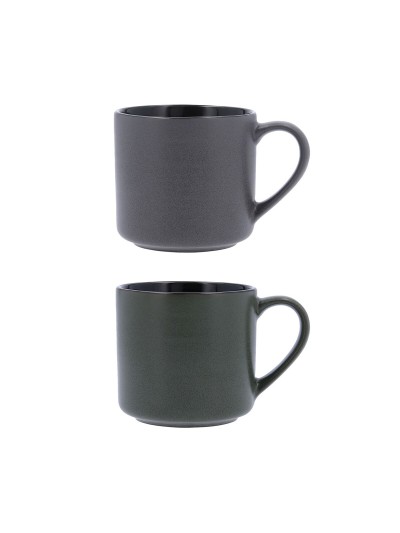 Taza Bidasoa Dark Moon XL Cerámica 540 ml (12 Unidades)