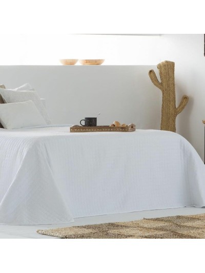 Plateau Alexandra House Living Blanc Naturel Bois de manguier 29 x 6 x 43 cm