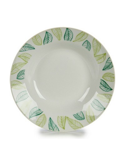 Plato Hondo Porcelana (20,5 x 4 x 20,5 cm) (Ø 20,6 cm)