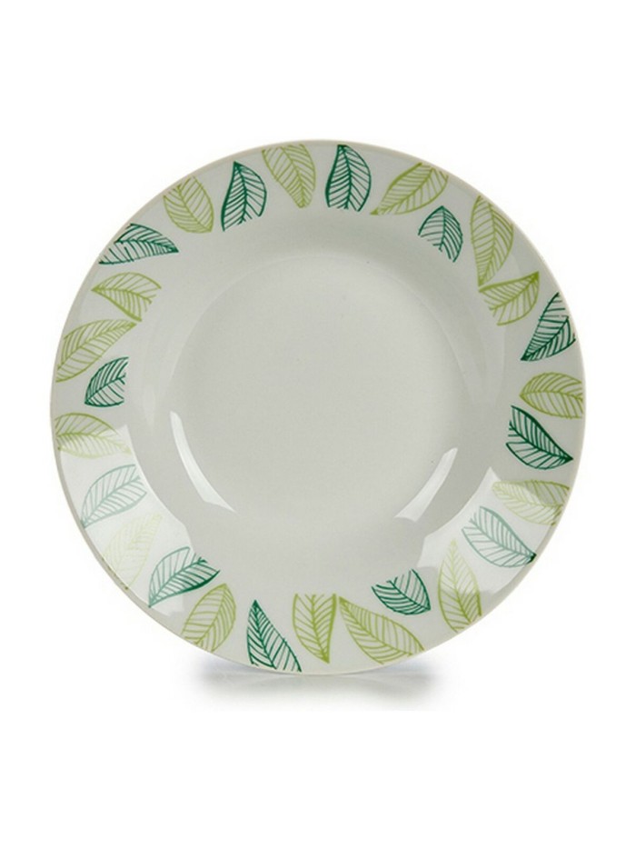Deep Plate Porcelain (20,5 x 4 x 20,5 cm) (Ø 20,6 cm)