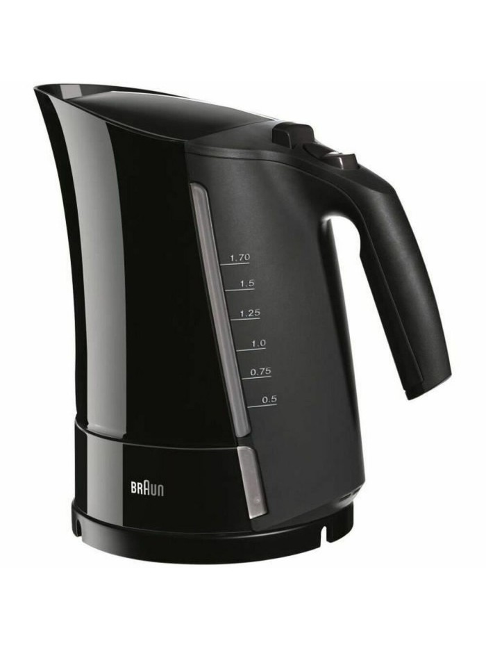 Hervidor de Agua Eléctrico con Luz LED Braun WK300 Negro Plástico 2200 W 1,7 L 2200 W