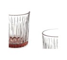 Vaso Exotic Cristal Marrón 6 Unidades (330 ml)