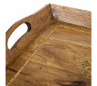 Bandeja Alexandra House Living Marrón Madera de mango 31 x 16 x 49 cm