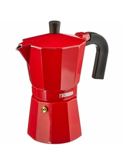 Cafetera Italiana Monix M281709 6 Tazas Fresa