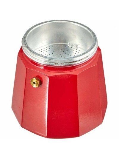 Cafetera Italiana Monix M281709 6 Tazas Fresa
