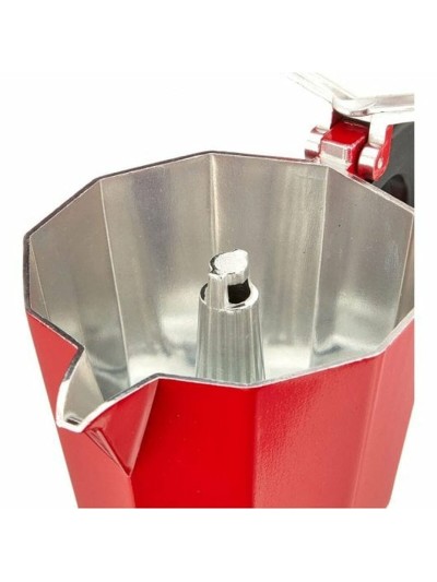 Cafetera Italiana Monix M281709 6 Tazas Fresa