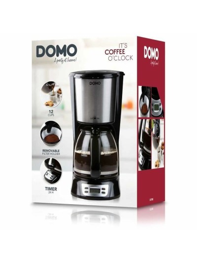 Cafetera de Goteo DOMO DO708K Negro 1000 W