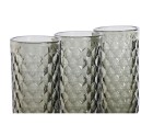 Set of cups Home ESPRIT Grey Crystal 150 ml (6 Units)