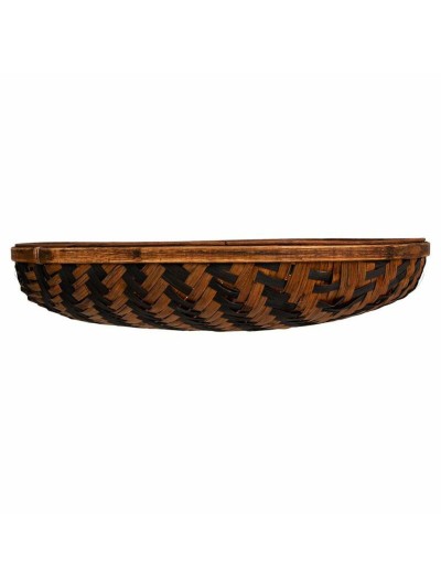 Tray Alexandra House Living Brown Bamboo 45 x 8 x 45 cm