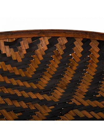 Bandeja Alexandra House Living Marrón Bambú 45 x 8 x 45 cm