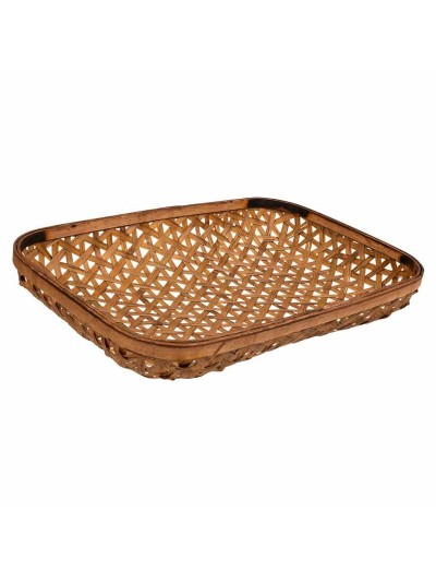 Tray Alexandra House Living Light brown Bamboo 38 x 8 x 48 cm