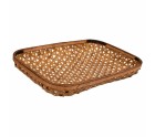 Tray Alexandra House Living Light brown Bamboo 38 x 8 x 48 cm