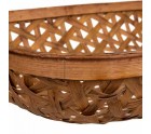 Tray Alexandra House Living Light brown Bamboo 38 x 8 x 48 cm
