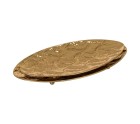 Snack tray Golden Iron 52 x 27 x 4 cm (2 Units)