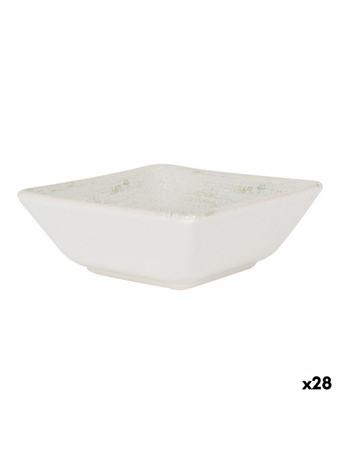 Plato Hondo La Mediterránea Idris 13 x 13 x 5 cm (28 Unidades)