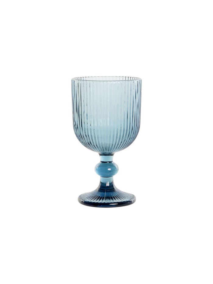 Set de Verres DKD Home Decor Bleu Verre 240 ml